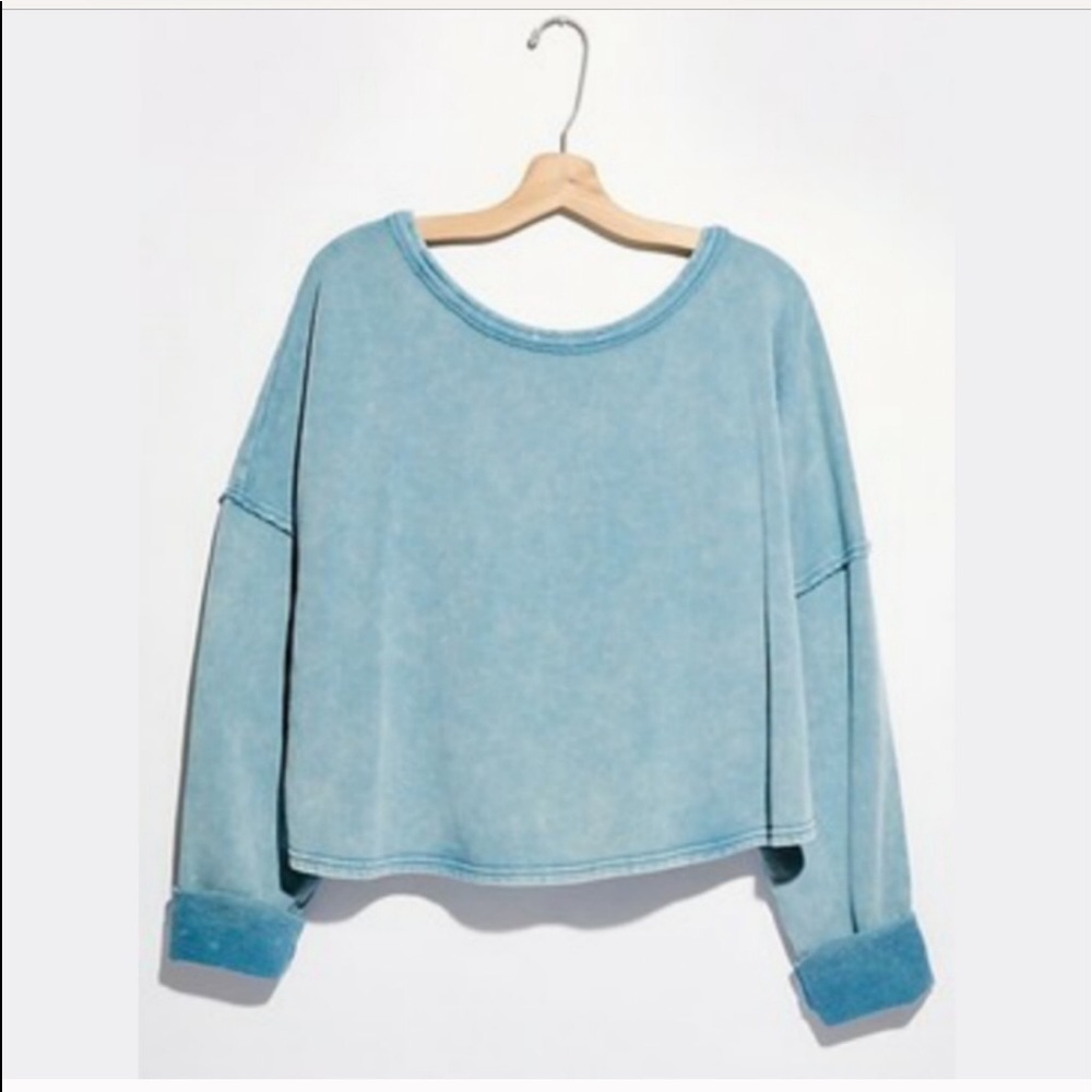 Free People See You Tonight Pullover Sweatshirt